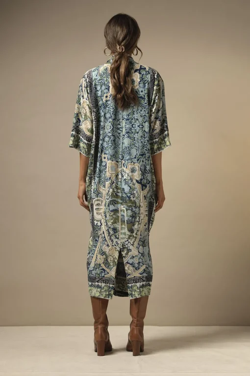 Tapestry Sea Blue Rachel Dress