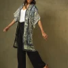 Tapestry Sea Midi Kimono