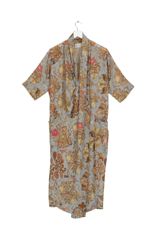 Tudor Rose Grey Rachel Dress
