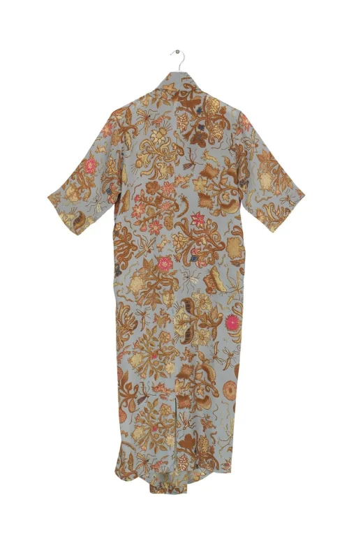 Tudor Rose Grey Rachel Dress