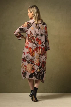 Tulip Red Asymmetric Dress
