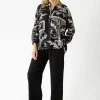 Vintage Damask Black Darcy Shirt