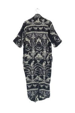 Vintage Damask Black Rachel Dress