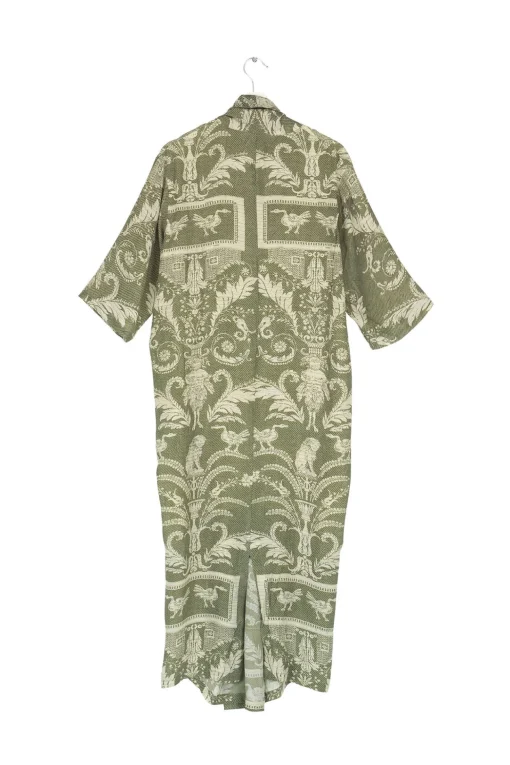 Vintage Damask Sage Rachel Dress