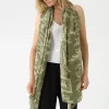Vintage Damask Sage Scarf