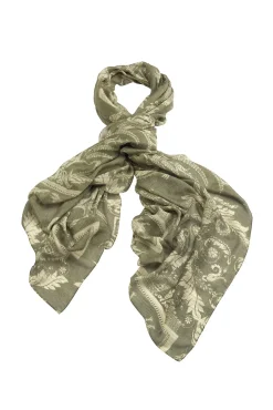 Vintage Damask Sage Scarf
